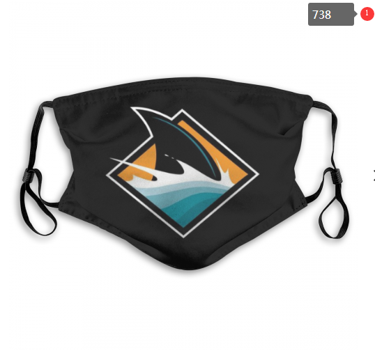 NHL San Jose Sharks #13 Dust mask with filter